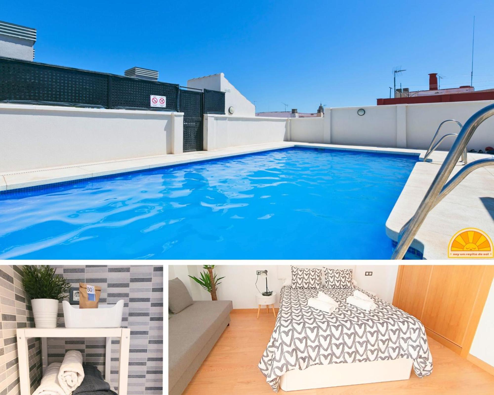 Precioso Estudio Con Piscina Malaga Exterior photo